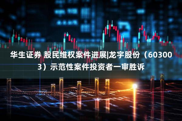 华生证券 股民维权案件进展|龙宇股份（603003）示范性案件投资者一审胜诉
