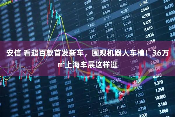 安信 看超百款首发新车，围观机器人车模！36万㎡上海车展这样逛