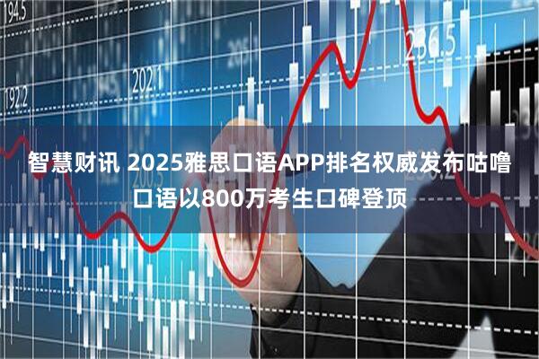 智慧财讯 2025雅思口语APP排名权威发布咕噜口语以800万考生口碑登顶