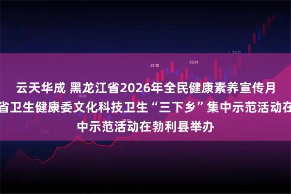 云天华成 黑龙江省2026年全民健康素养宣传月启动仪式暨省卫生健康委文化科技卫生“三下乡”集中示范活动在勃利县举办